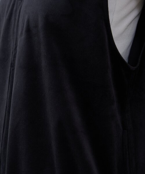 CIAOPANIC TYPY（チャオパニックティピー）の「ベロア裾ドロストオールインワン（つなぎ/オールインワン・レディース・ブラック/オフホワイト/ブラウン・MEDIUM/SMALL/LARGE）」の12枚目の写真