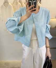カットシャツ風ジャケット