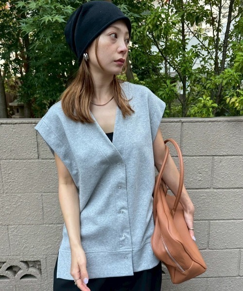 HANNE(アン)の「ロングハンドルボストンバッグ(ボストンバッグ・レディース・ブラウン/ブラック・FREE)」の12枚目の写真