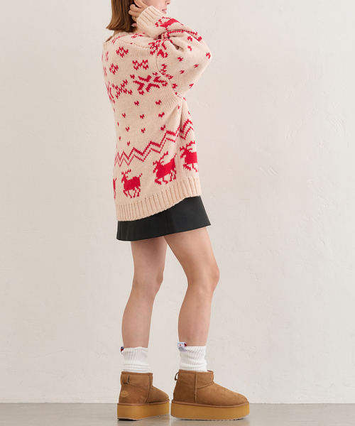 セール】ノルディックニットプルオーバー（ニット/セーター）｜U by