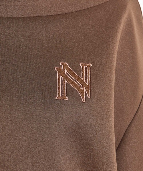 NOELA(ノエラ)の「フェルト刺繍ロゴポンチトップス(Tシャツ/カットソー・レディース・ブラウン/オフホワイト・フリー)」の19枚目の写真
