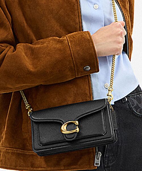 タビー チェーン クロスボディ バッグ 19（ショルダーバッグ）｜COACH