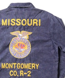 HOUSTON(q[Xg)HOUSTON-WASHED CORDUROY FFA JACKET(̑AE^[)