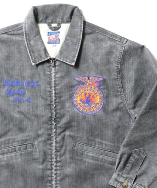 HOUSTON-WASHED CORDUROY FFA JACKET