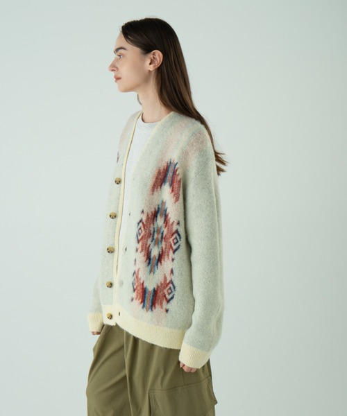 PENDLETON(ペンドルトン)の「シャギーカーディガン(カーディガン/ボレロ・メンズ・ブラック系その他/ベージュ系その他/アイボリー・SMALL/MEDIUM/LARGE)」の1枚目の写真
