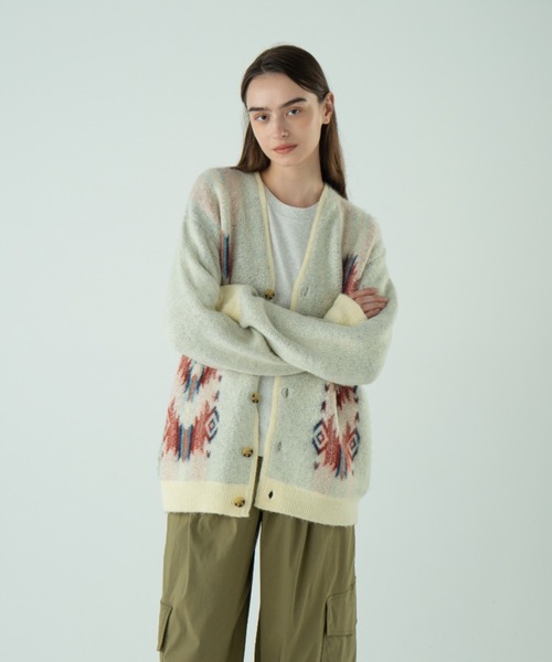 PENDLETON(ペンドルトン)の「シャギーカーディガン(カーディガン/ボレロ・メンズ・ブラック系その他/ベージュ系その他/アイボリー・SMALL/MEDIUM/LARGE)」の21枚目の写真