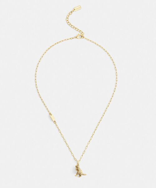 COACH（コーチ）の「ブラッシュド レキシー ペンダント ネックレス（ネックレス・レディース・ゴールド系その他・ONE）」の3枚目の写真