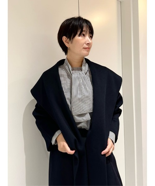 ESTNATION / ウールカシミヤリバーガウンコート（その他アウター