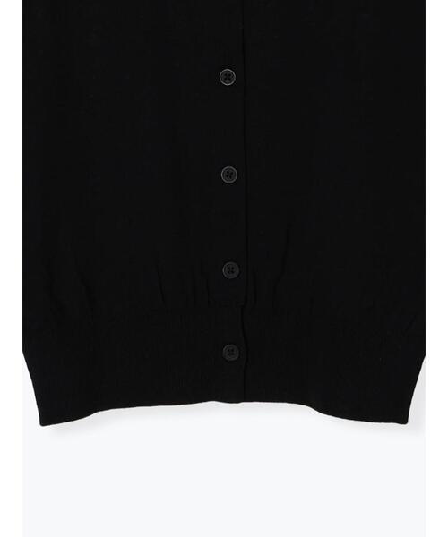 Lugnoncure（ルノンキュール）の「シルクタッチクルーカーディガン《2025autumn catalog item》（カーディガン/ボレロ・レディース・カーキ/オフホワイト/ブラック・F）」の15枚目の写真