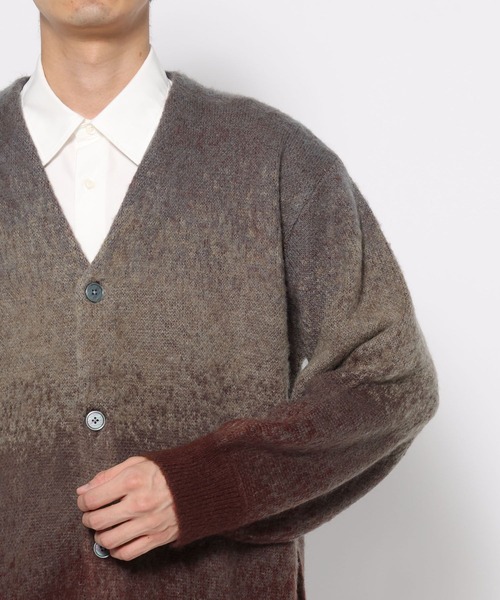 グラデモヘアニットカーディガン(HARE)