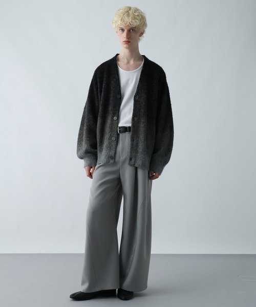 【未使用】HARE グラデモヘアニットカーディガン グラデモヘアニットカーディガン(HARE)（カーディガン/ボレロ）｜HARE