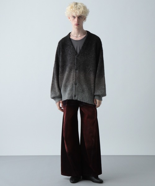 【未使用】HARE グラデモヘアニットカーディガン グラデモヘアニットカーディガン(HARE)（カーディガン/ボレロ）｜HARE