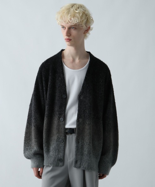 グラデモヘアニットカーディガン(HARE)（カーディガン/ボレロ）｜HARE