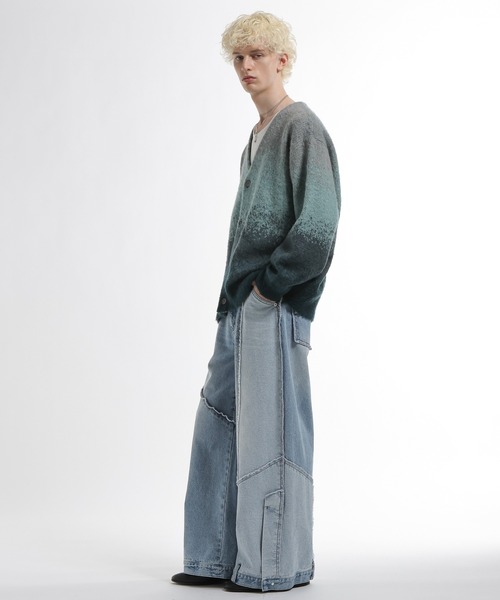 グラデモヘアニットカーディガン(HARE)（カーディガン/ボレロ）｜HARE