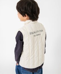 ベスト（ホワイト/白色系・キルティング）ファッション通販