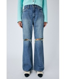 MOUSSY ブーツカットデニム MOUSSY（マウジー）の「90S MID BLUE BOOTS CUT（デニムパンツ