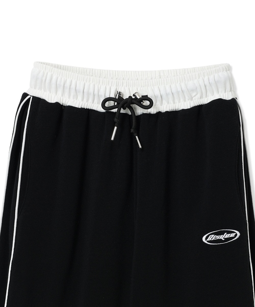 セール】脇タックフレア裏起毛スウェットパンツ（スウェットパンツ