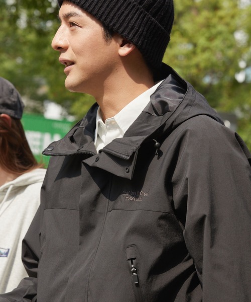 THE CRAFT CREW PRODUCTS（ザクラフトクループロダクツ）の「ファンクショナルナイロン ドローコード 撥水アクティブストレッチ マウンテンパーカー【THE CRAFT CREW PRODUCTS】（マウンテンパーカー・メンズ・ブラック/ライトグレー/ダークネイビー/ライトカーキ・S/M/L）」の17枚目の写真