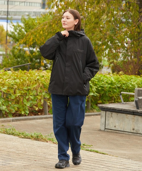 ジャケット・アウター mwc ファンクショナルナイロン ドローコード 撥水アクティブ