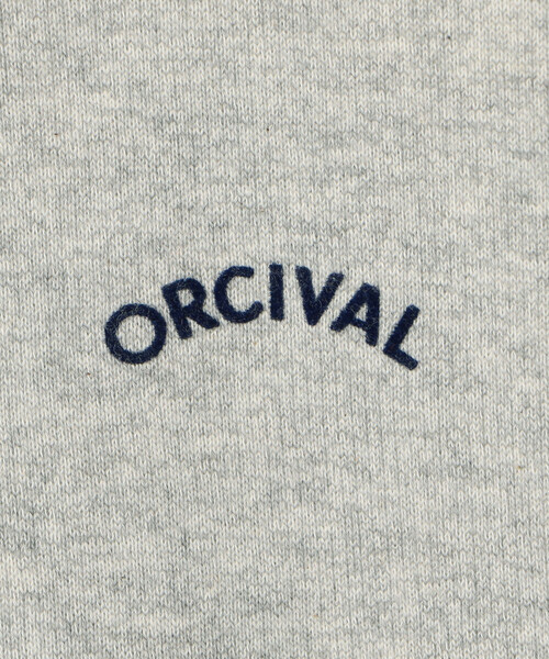 ORCIVAL(オーシバル)の「ORCIVAL | コットン裏毛 ハーフジッププルオーバー MEN(スウェット・メンズ・グレー/ダークネイビー・4/5)」の10枚目の写真