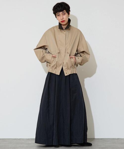 Liesse（リエス）の「タックボリュームスカート（スカート・レディース・ブラック・2/3）」の2枚目の写真