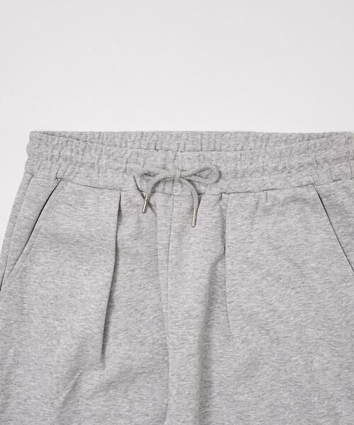 BROWNY（ブラウニー）の「BROWNY/ボンディングワイドスウェットパンツ（スウェットパンツ・メンズ・ブラック/杢グレー・MEDIUM/LARGE）」の5枚目の写真