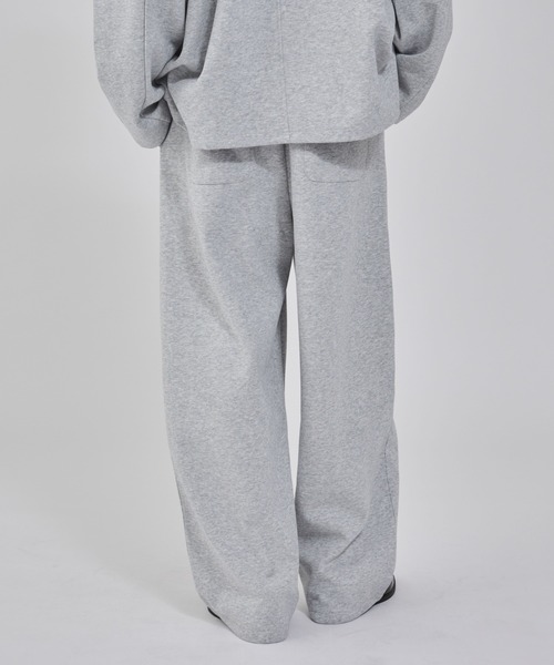 BROWNY（ブラウニー）の「BROWNY/ボンディングワイドスウェットパンツ（スウェットパンツ・メンズ・ブラック/杢グレー・MEDIUM/LARGE）」の13枚目の写真