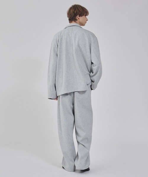 BROWNY（ブラウニー）の「BROWNY/ボンディングワイドスウェットパンツ（スウェットパンツ・メンズ・ブラック/杢グレー・MEDIUM/LARGE）」の16枚目の写真