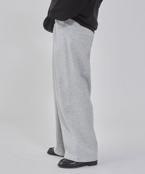 BROWNY（ブラウニー）の「BROWNY/ボンディングワイドスウェットパンツ（スウェットパンツ・メンズ・ブラック/杢グレー・MEDIUM/LARGE）」の22枚目の写真