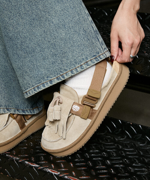 SHAKA/シャカ MOC MULE TASSEL SUEDE [23.0~25.0cm]限定展開/モック
