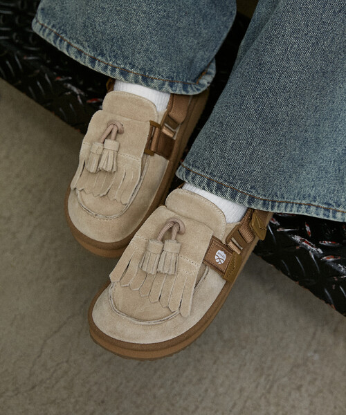 SHAKA/シャカ MOC MULE TASSEL SUEDE [23.0~25.0cm]限定展開/モック