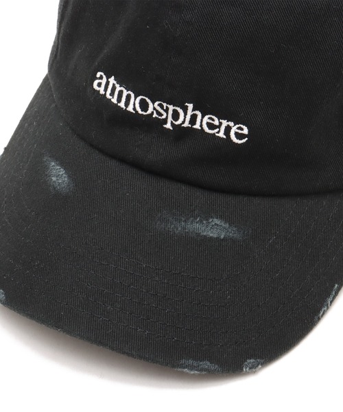 atmos（アトモス）の「atmos atmosphere Logo Cap / アトモス アトモスフィア ロゴ キャップ（キャップ・メンズ・ブラック・FREE）」の7枚目の写真