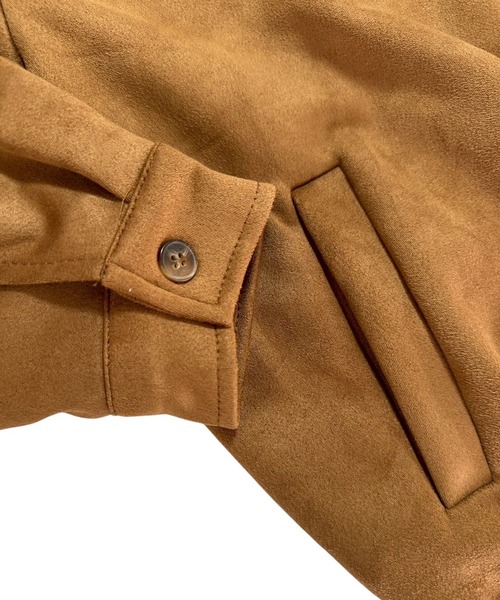 VIBGYOR（ヴィブジョー）の「スウェードZIPブルゾン/韓国 25AW トレンド(CZ)（その他アウター・レディース・ブラウン/ベージュ・FREE）」の18枚目の写真