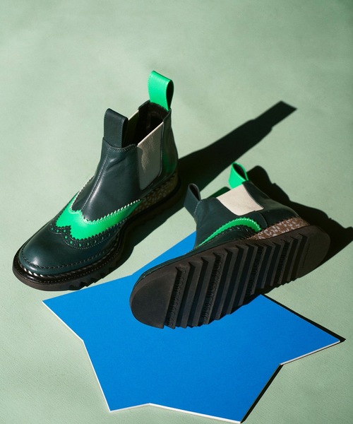 JUCO.（ジュコ）の「ハレーションブーツ（ブーツ・メンズ・ネイビー・26.5cm）」の9枚目の写真