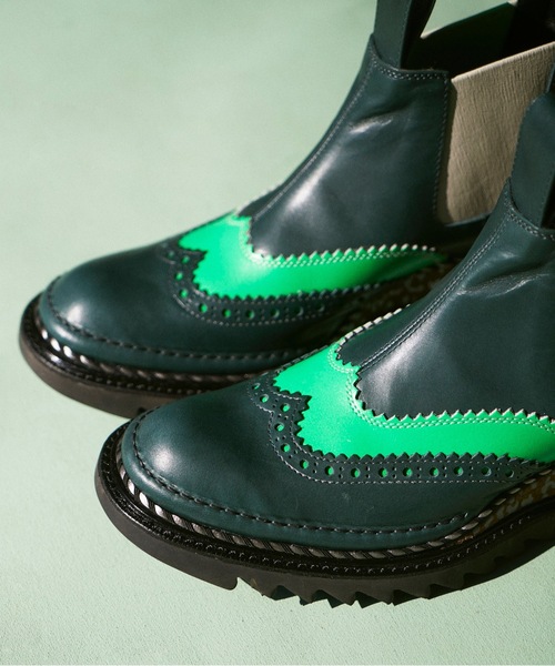 JUCO.（ジュコ）の「ハレーションブーツ（ブーツ・メンズ・ネイビー・26.5cm）」の8枚目の写真