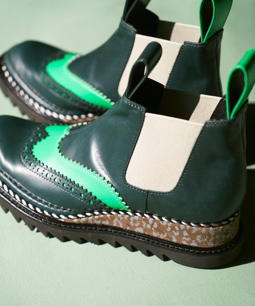 JUCO.（ジュコ）の「ハレーションブーツ（ブーツ・メンズ・ネイビー・26.5cm）」の7枚目の写真