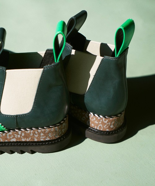 JUCO.（ジュコ）の「ハレーションブーツ（ブーツ・メンズ・ネイビー・26.5cm）」の6枚目の写真