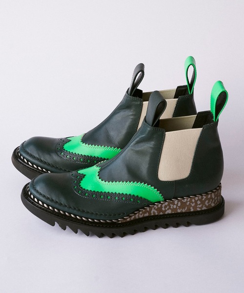 JUCO.（ジュコ）の「ハレーションブーツ（ブーツ・メンズ・ネイビー・26.5cm）」の4枚目の写真