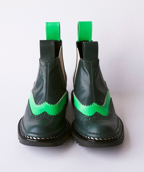 JUCO.（ジュコ）の「ハレーションブーツ（ブーツ・メンズ・ネイビー・26.5cm）」の3枚目の写真