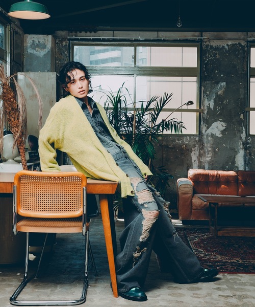 JUCO.（ジュコ）の「ハレーションブーツ（ブーツ・メンズ・ネイビー・26.5cm）」の14枚目の写真