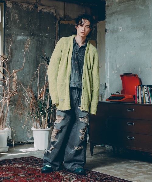 JUCO.（ジュコ）の「ハレーションブーツ（ブーツ・メンズ・ネイビー・26.5cm）」の13枚目の写真