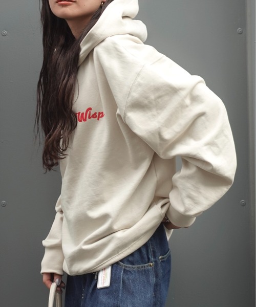 TEEN BOOP（ティーンブープ）の「ロゴルーズパーカー（パーカー・レディース・アイボリー/ネイビー・FREE）」の18枚目の写真