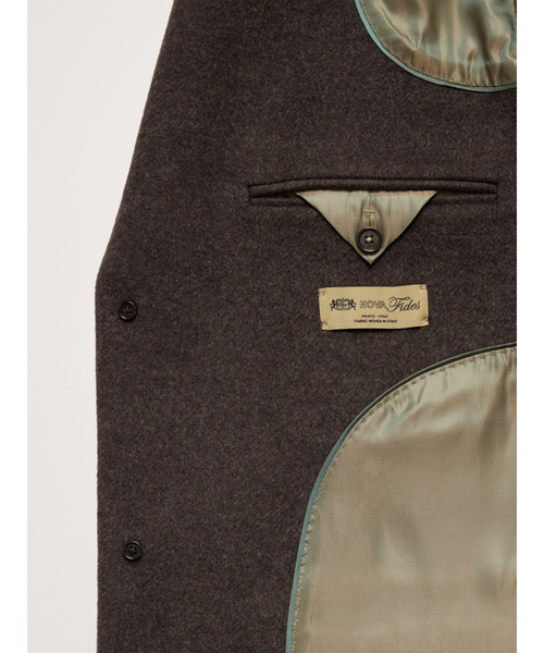 バナナ・リパブリック ヘリンボーン イタリアンメルトン トップコート イタリアン メルトン トップコート（チェスターコート）｜BANANA