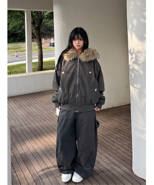 KTZ ファー ブルゾン アーカイブ 未使用級 レアデザイン KTZ ファー ブルゾン アーカイブ 未使用級 レアデザイン