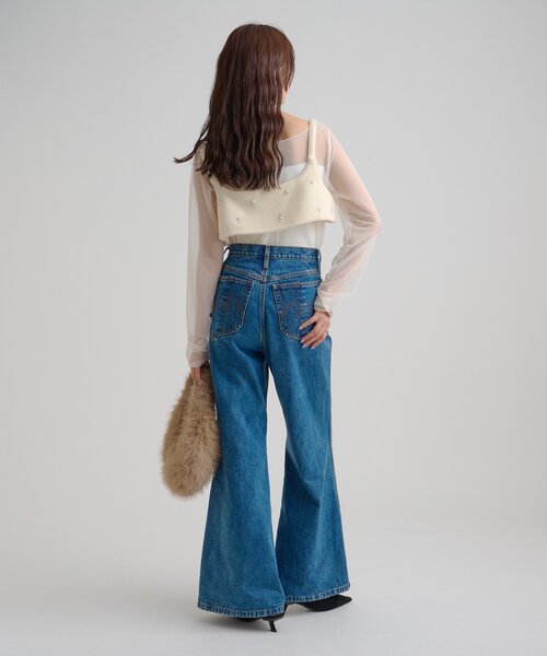 ウールライク ビジュービスチェ（シャツ/ブラウス）｜mystic