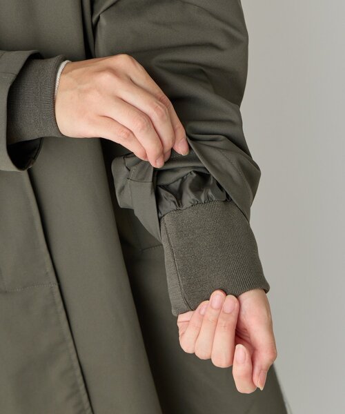 un dix cors（アンディコール）の「ステンバイカラートレンチコート（トレンチコート・レディース・チャコールグレー/キャメル・FREE）」の21枚目の写真