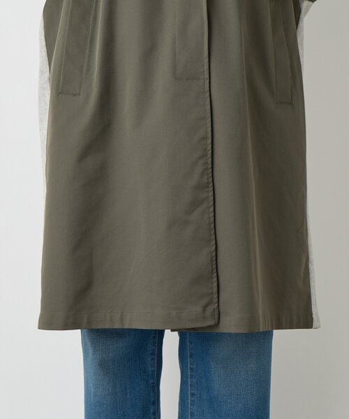 un dix cors（アンディコール）の「ステンバイカラートレンチコート（トレンチコート・レディース・チャコールグレー/キャメル・FREE）」の22枚目の写真