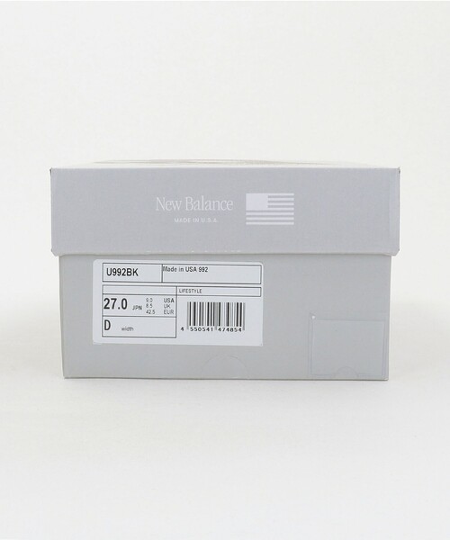 NEW BALANCE(ニューバランス)の「<New Balance>U992BK/スニーカー(スニーカー・メンズ・ブラック・28cm/29cm/25.5cm/27cm/26.5cm/27.5cm/28.5cm/26cm/25cm)」の18枚目の写真