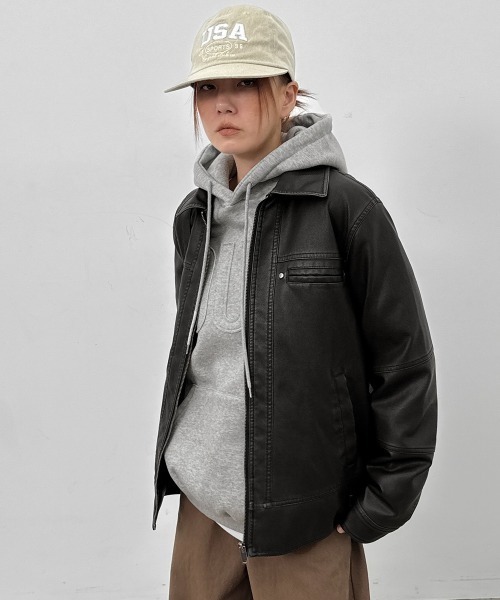 BLACKUP（ブラックアップ）の「[MADE] クダウォッシングレザー