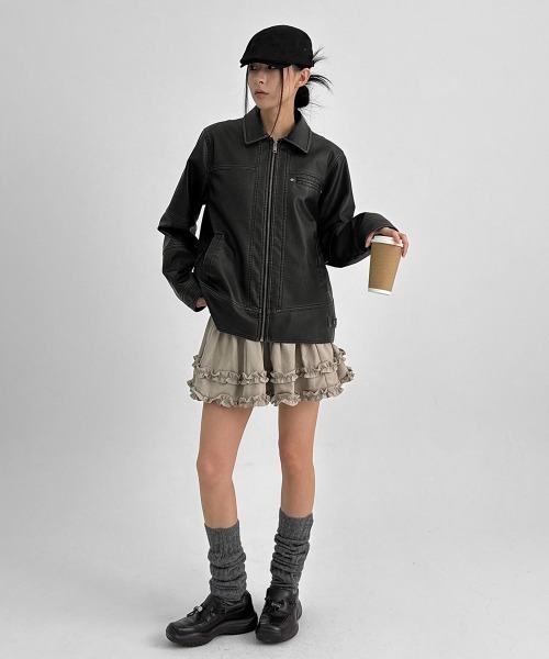 BLACKUP（ブラックアップ）の「[MADE] クダウォッシングレザー